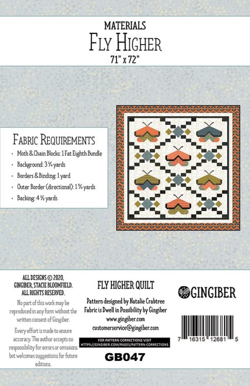 Fly Higher Quilt Pattern by Gingiber - Image 2