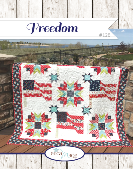 Freedom Quilt Pattern by Erica Made Designs