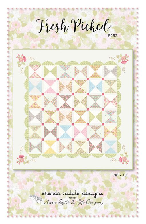 Fresh Picked Quilt Pattern by Brenda Riddle Designs