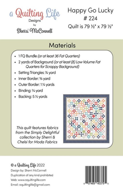 Happy Go Lucky Quilt Pattern by A Quilting Life Designs - Image 2