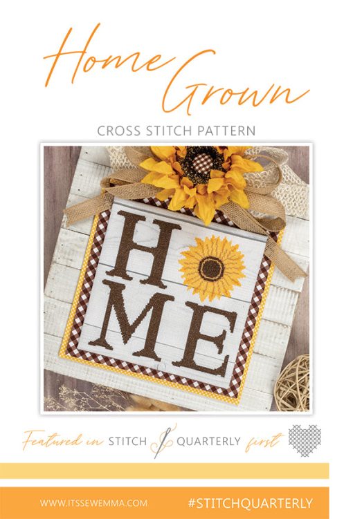 Home Grown Cross Stitch Pattern by Its Sew Emma