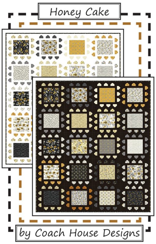 Honey Cake Quilt Pattern by Coach House Designs