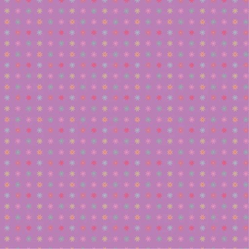 Calico Cowgirls Purple I Got Spurs Yardage by Lori Woods for Poppie Cotton Fabrics