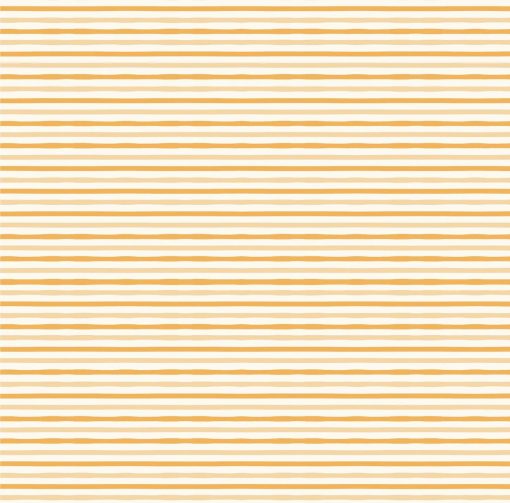 Jailhouse Stripes Yellow Blondee Yardage by Lori Woods for Poppie Cotton Fabrics