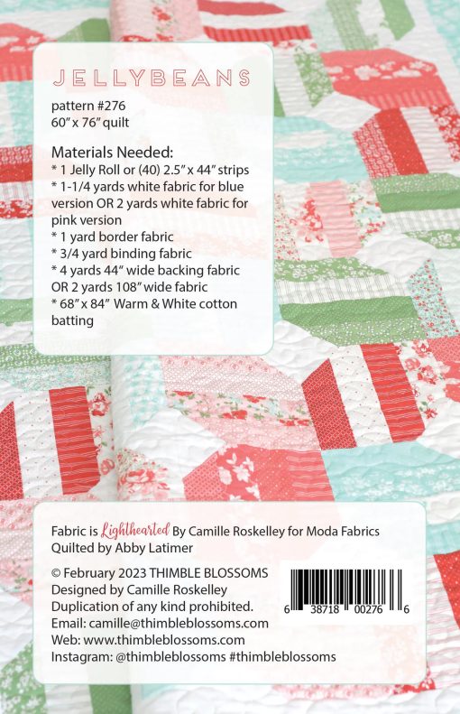 Jellybeans Quilt Pattern by Thimble Blossoms - Image 2