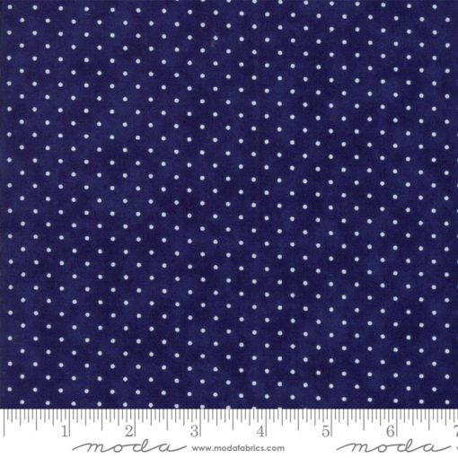 Essential Dots Liberty Blue Yardage by Moda Fabrics