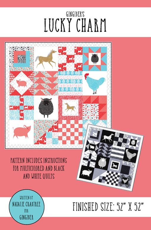 Lucky Charm Quilt Pattern by Gingiber