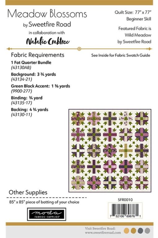 Meadow Blossoms Quilt Pattern by Sweetfire Road - Image 2