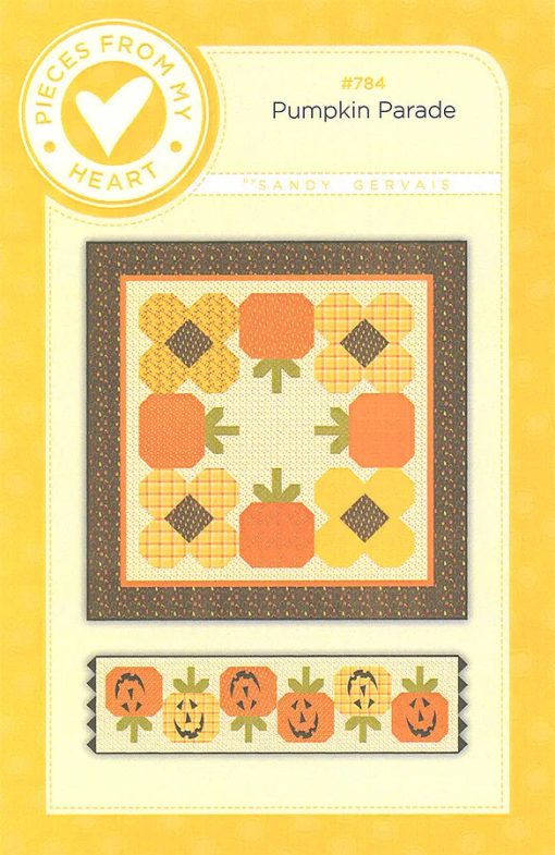 Fall's In Town Pumpkin Parade Quilt Kit - Image 2