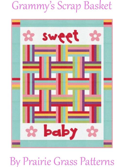 Grammy's Scrap Basket Quilt Pattern by Prairie Grass Patterns - Image 2