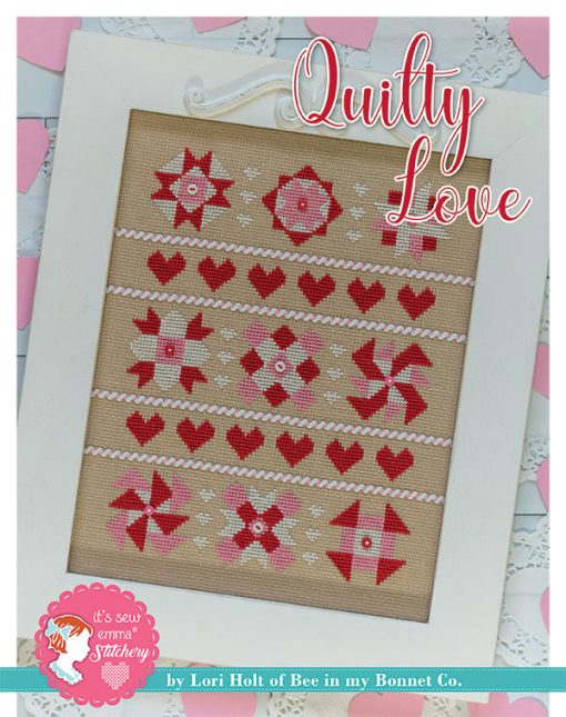 Quilty Love Cross Stitch Pattern by Lori Holt of Bee in my Bonnet