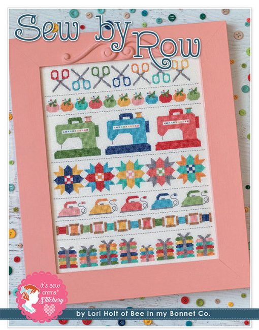 Sew By Row Cross Stitch Pattern by Lori Holt