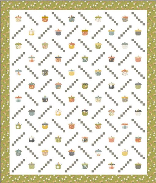 Cozy Up Acorns Quilt Kit