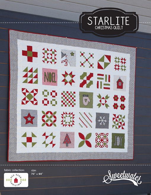 Starlite Christmas Quilt Pattern by Sweetwater