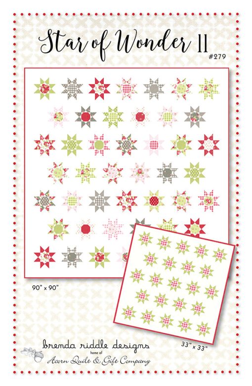 Star Of Wonder II Quilt Pattern by Brenda Riddle Designs