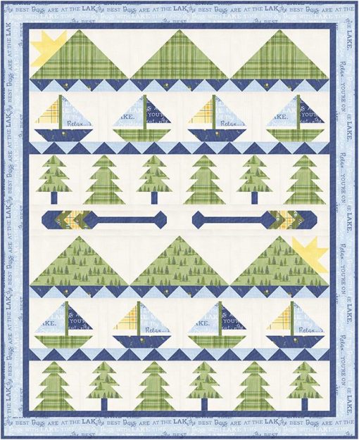 PREORDER On Lake Time Sun Up to Sun Down Quilt Kit