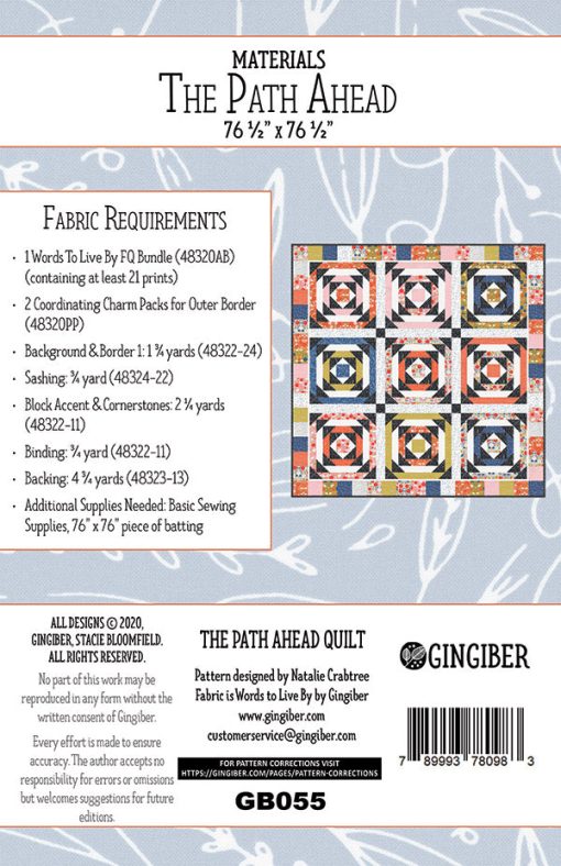 The Path Ahead Quilt Pattern by Gingiber - Image 2