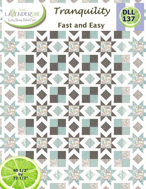 Tranquility Quilt Pattern by Designs By Lavender Lime