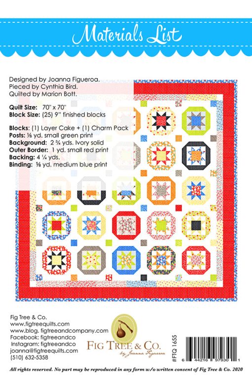 Vintage Stars Quilt Pattern by Fig Tree Quilts - Image 2