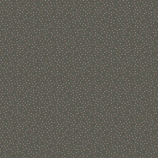 Country Confetti Dark Gray Weathered Wood Yardage by Lori Woods for Poppie Cotton Fabrics