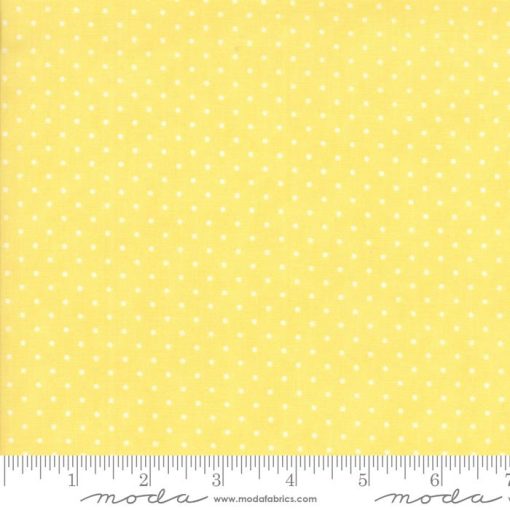 Essential Dots Yellow Yardage by Moda Fabrics